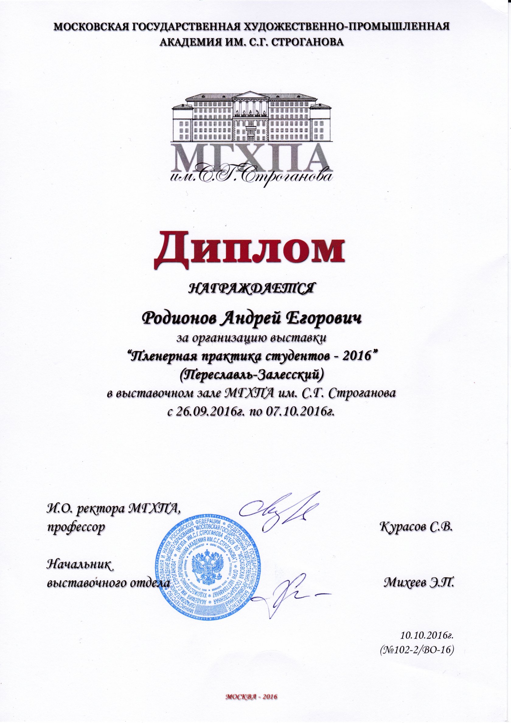 Диплом 20 из 21